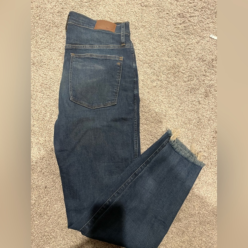 Madewell size 31 high rise skinny jeans